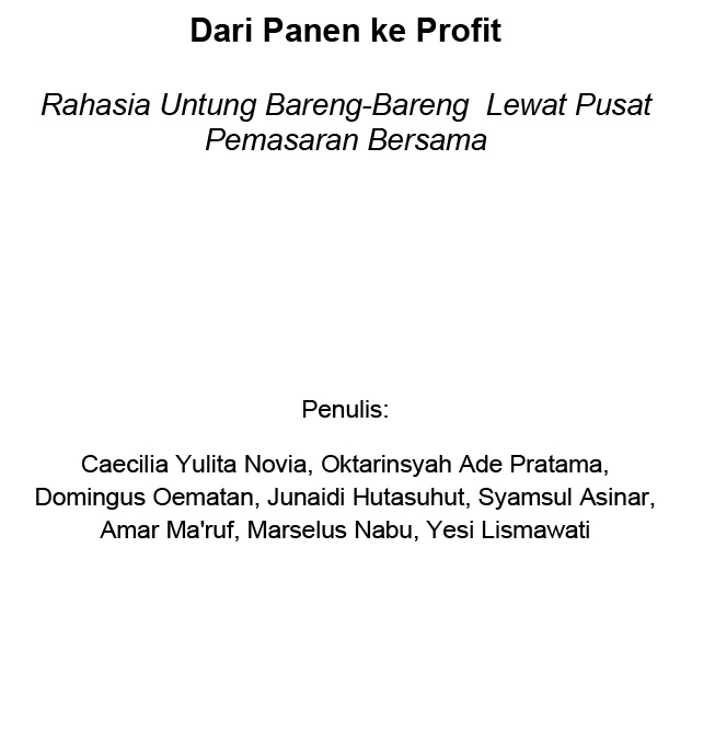 Sampul: 2.2. Pengenalan Strategi Kemudahan Akses Pasar
