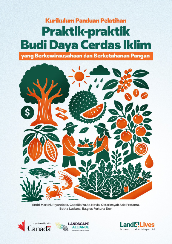 Sampul Buku Panduan Pelatihan Praktik-Praktik Budi Daya Cerdas Iklim